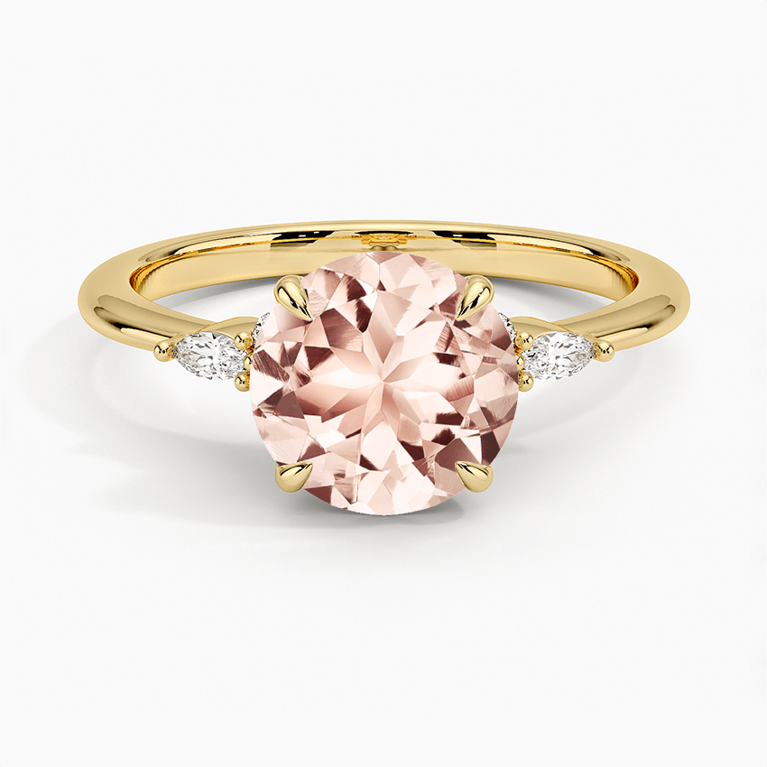 Morganite Gold Rings Shop Morganite Engagement Rings | Brilliant Earth