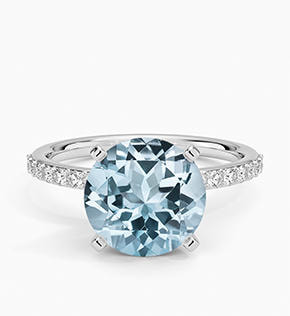 Aquamarine Rings