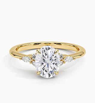 Moissanite Rings
